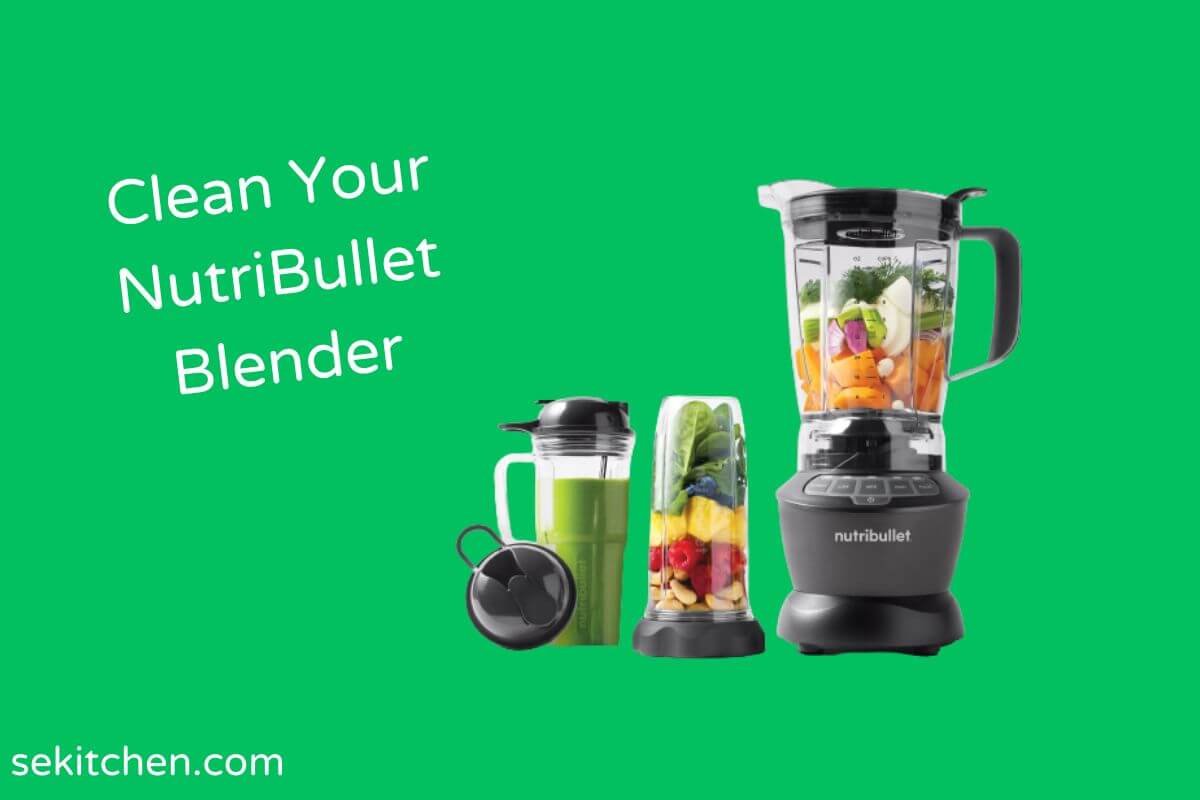 How to clean NutriBullet rubber seal